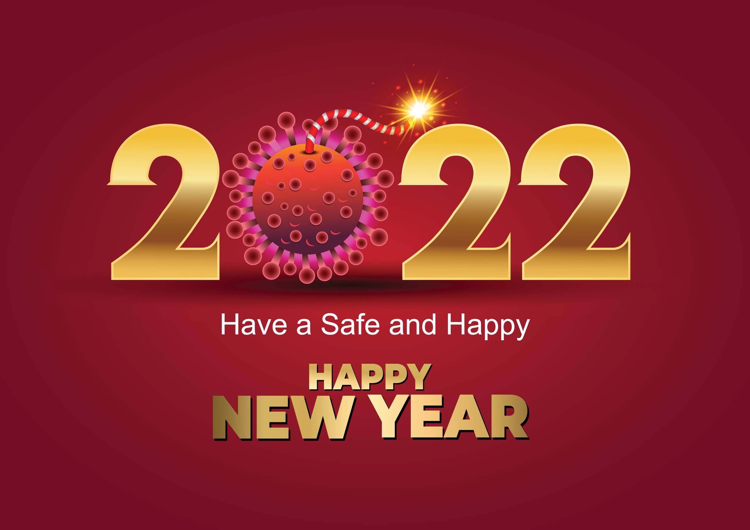 2022 welcome corona virus free year 2022 welcome corona virus free year