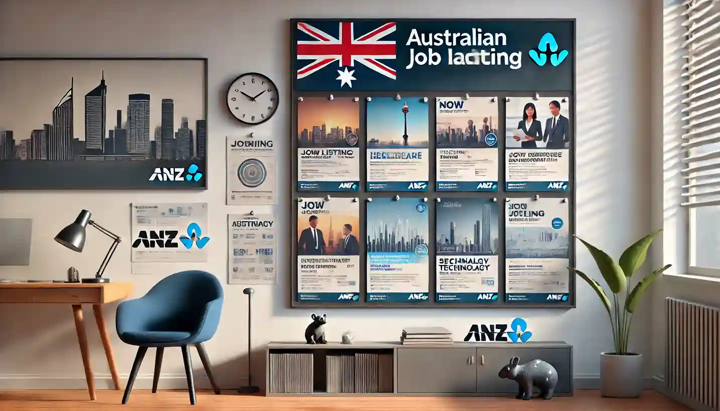 Australian ANZ Job Advertisements The Economic Pulse Checker Australian ANZ Job Advertisements The Economic Pulse Checker
