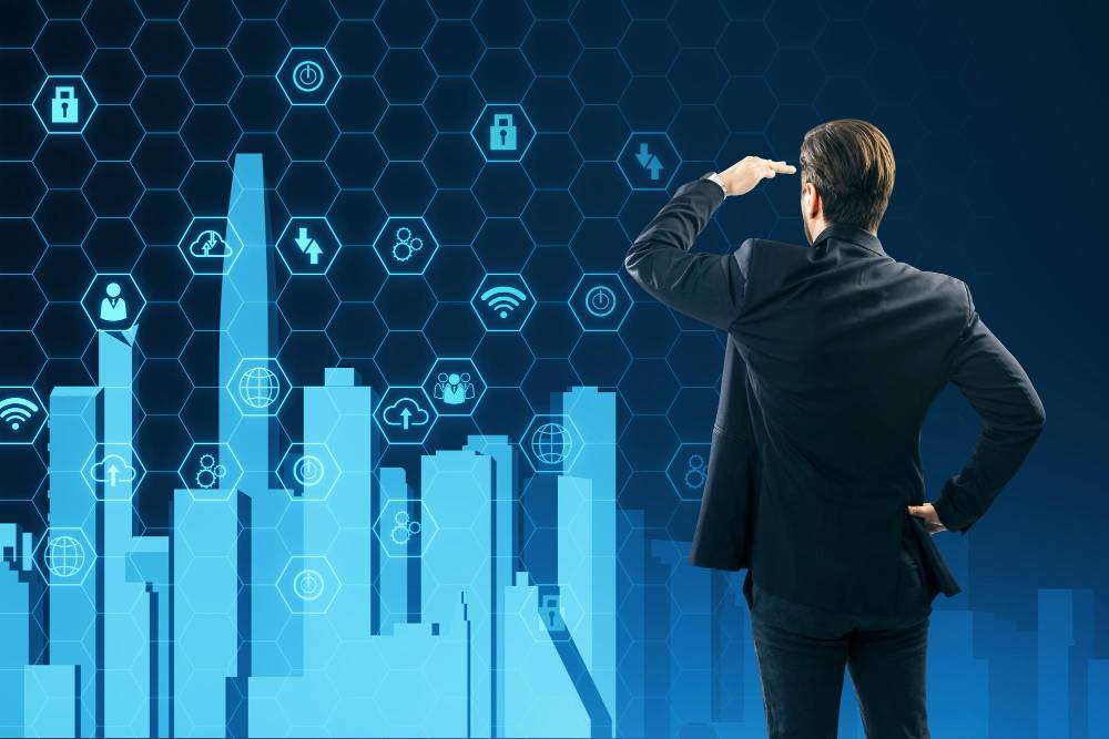 Businessman creative digital Businessman creative digital