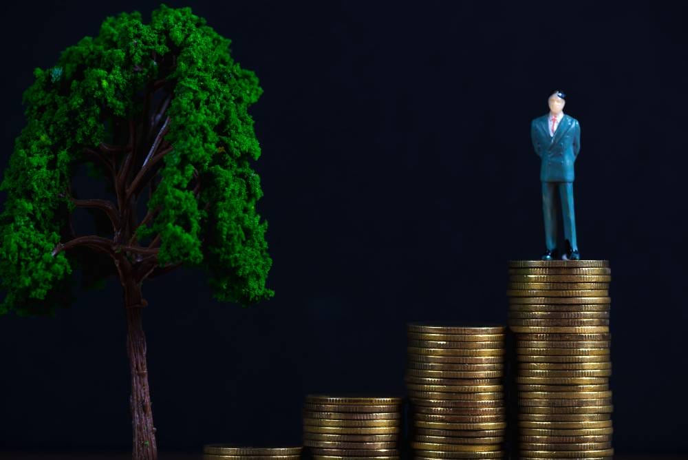 Businessman standing Businessman standing
