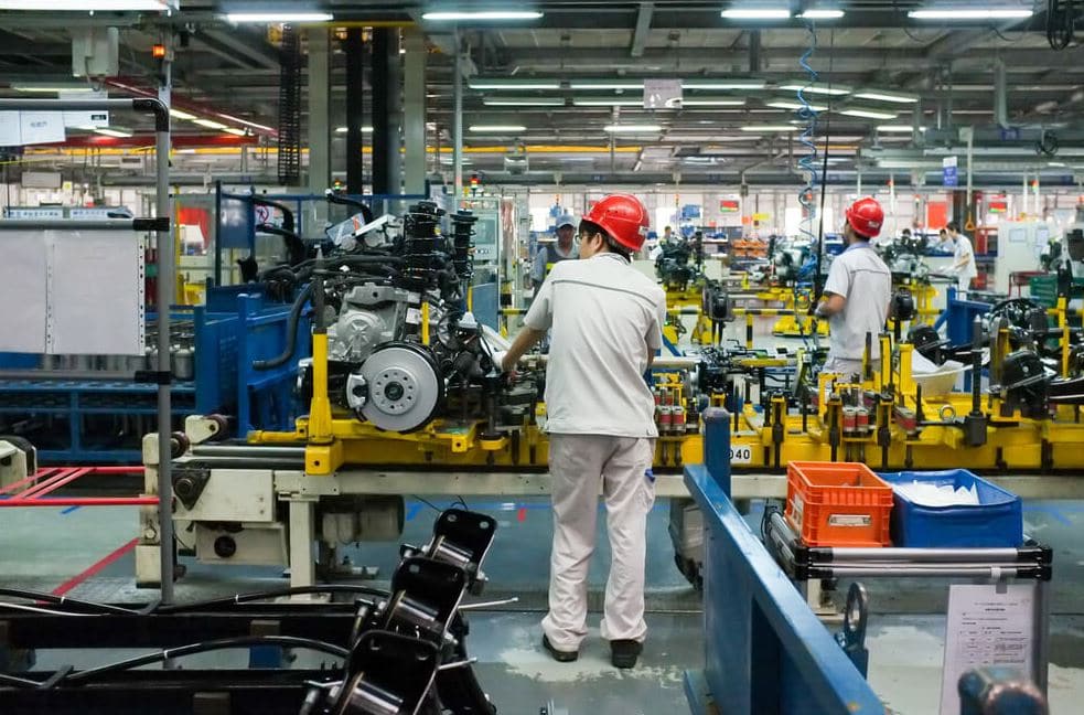 China Car Assembly Plant in Chengdu China Car Assembly Plant in Chengdu
