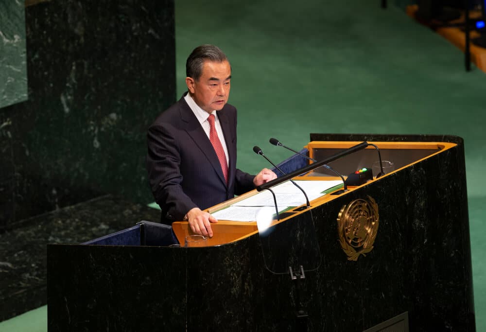 China Diplomat Yi Speech China Diplomat Yi Speech