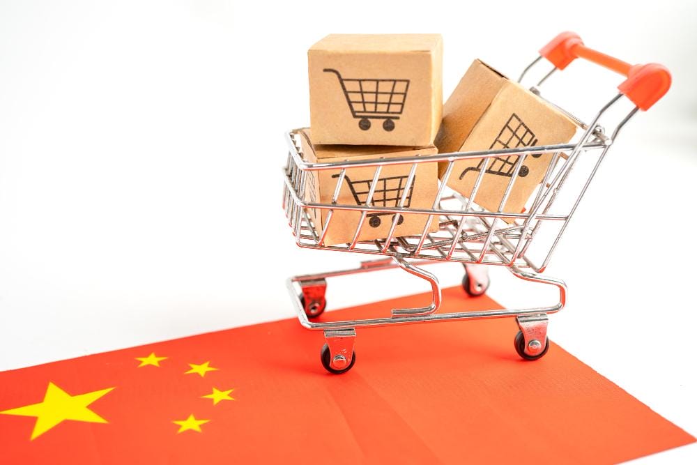 China flag Import Export Shopping China flag Import Export Shopping