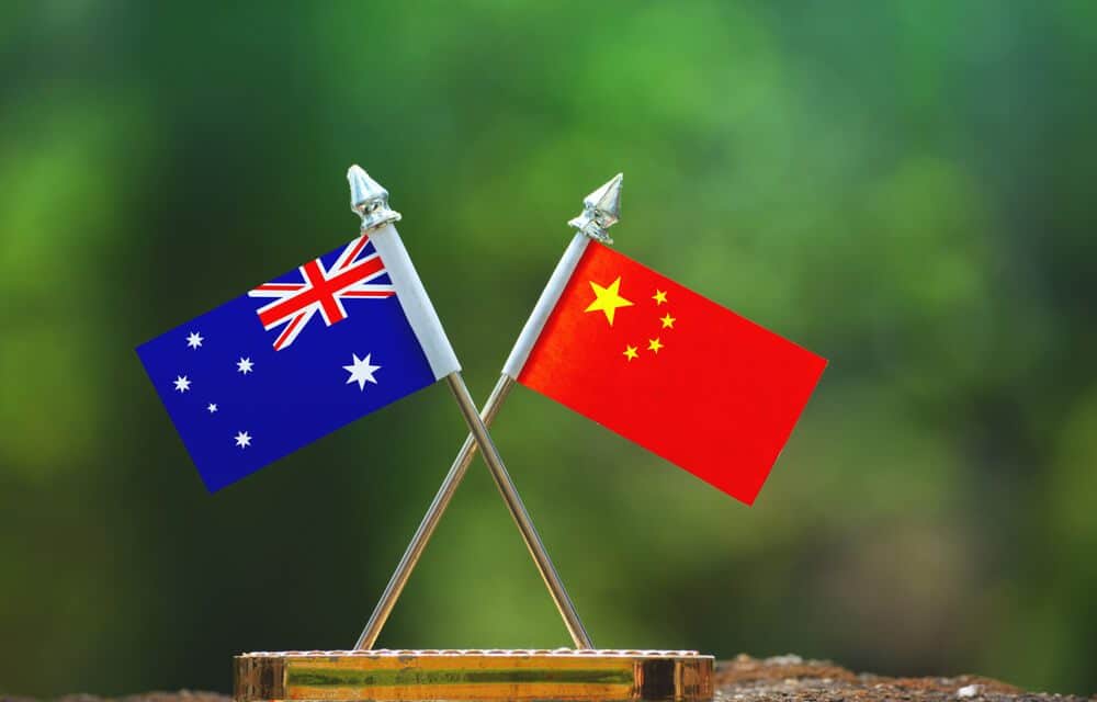 China import from australia