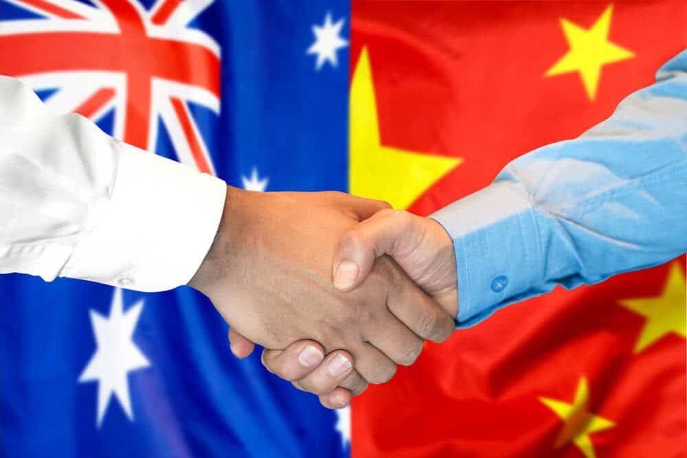 China is the largest trading partner of Australia China is the largest trading partner of Australia