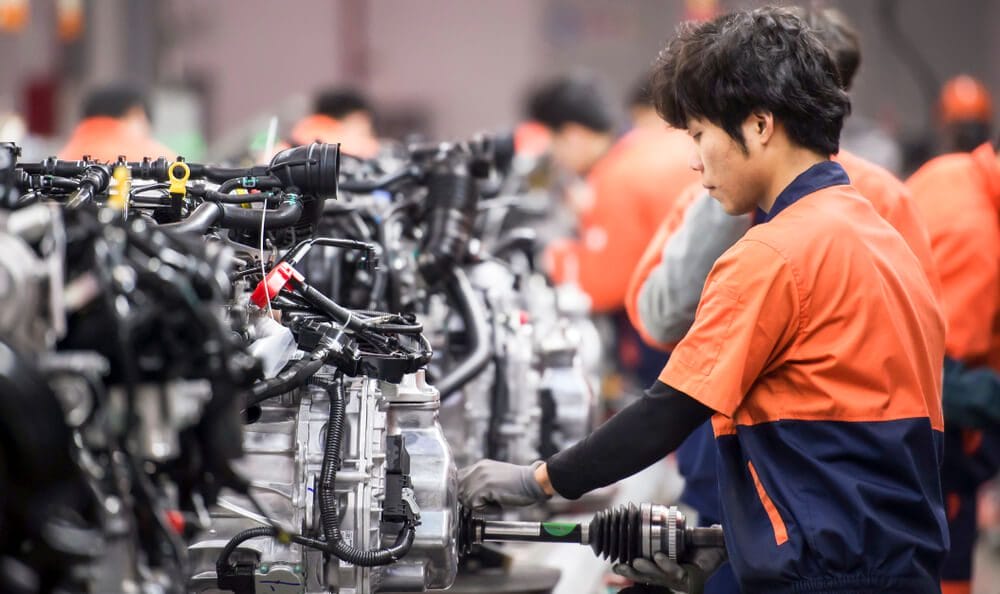 Chinese Industries Zhejiang Province China Geely Automobile Manufacturing Plant Chinese Industries Zhejiang Province China Geely Automobile Manufacturing Plant