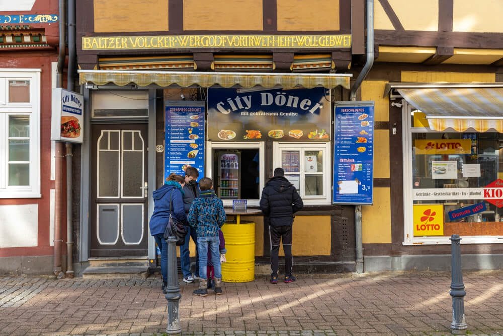 German restaurants are closed due to coronavirus lockdown Celle Germany German restaurants are closed due to coronavirus lockdown Celle Germany