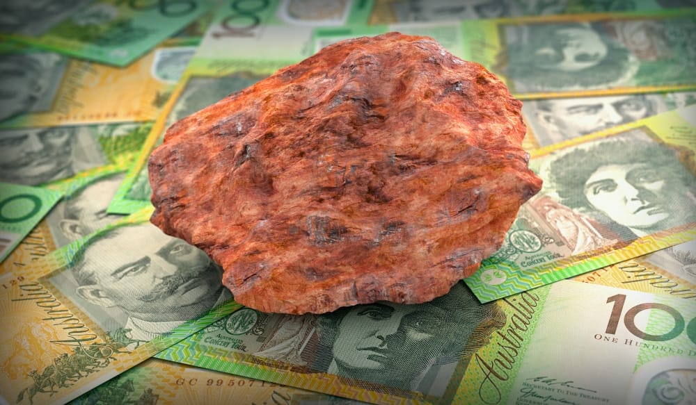 The price of Iron ore reached $95 this week from a low of $82.50 The price of Iron ore reached $95 this week from a low of $82.50
