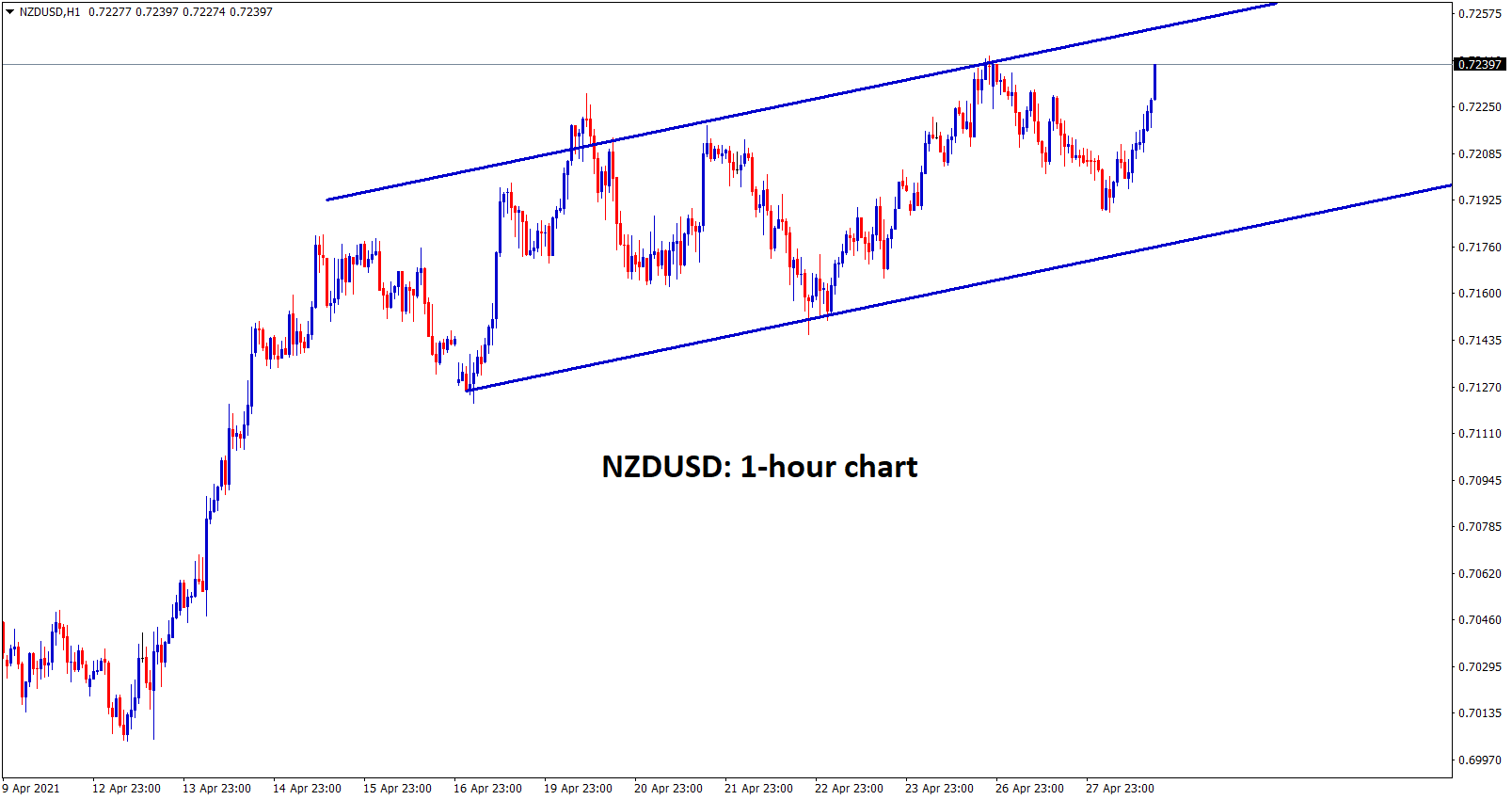 NZDUSD in uptrend movement NZDUSD in uptrend movement