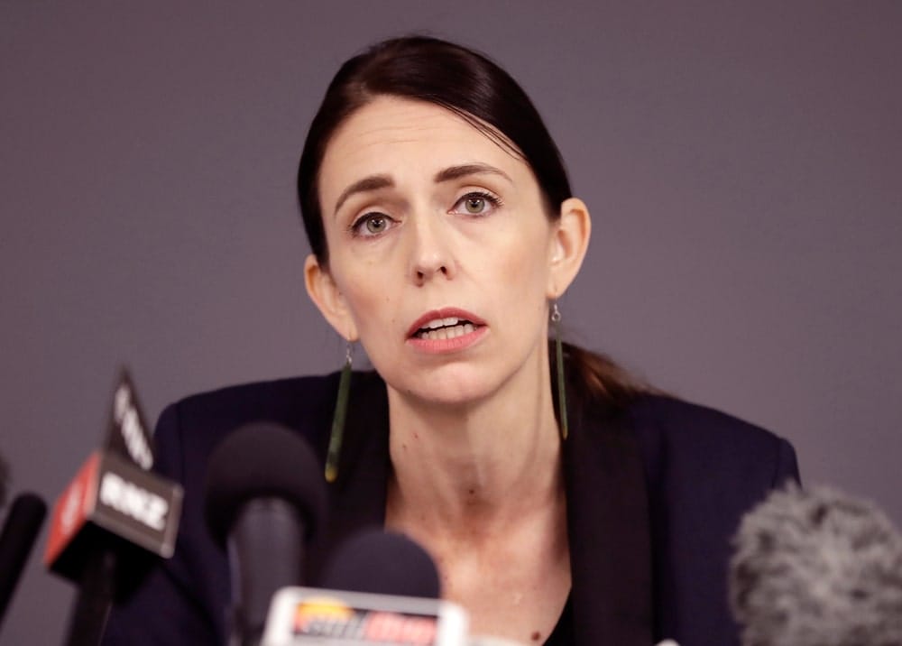 New Zealand Wellington Prime minister Jacinda Ardern speaking in meeting New Zealand Wellington Prime minister Jacinda Ardern speaking in meeting