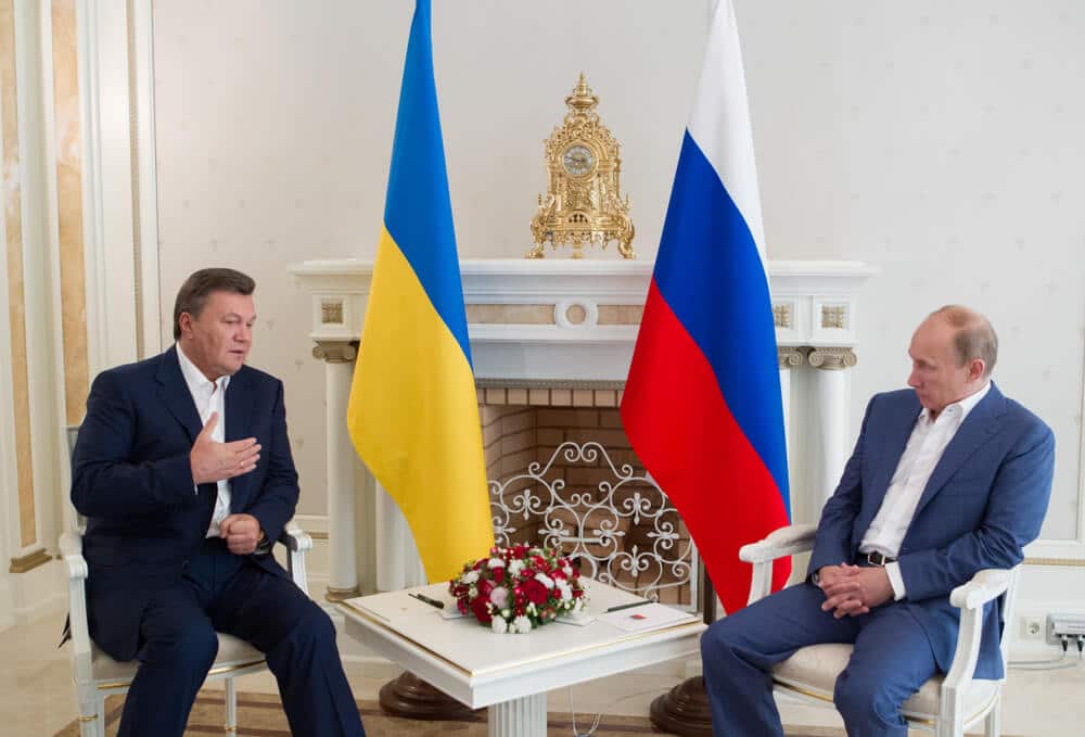 President of Ukraine rejected a deal with Russia. This rejection was disliked by the public and caused the president to flee the country 1 President of Ukraine rejected a deal with Russia. This rejection was disliked by the public and caused the president to flee the country 1