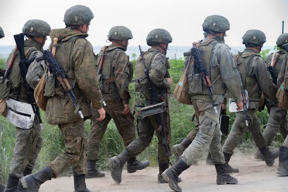 Russia had stepped back military from Ukraine Borders in a bit of group Russia had stepped back military from Ukraine Borders in a bit of group