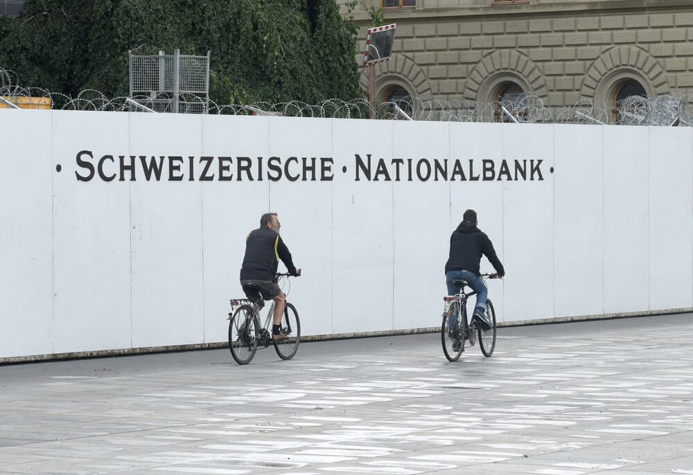 Swiss national bank has received more deposits but not evident to see Swiss national bank has received more deposits but not evident to see