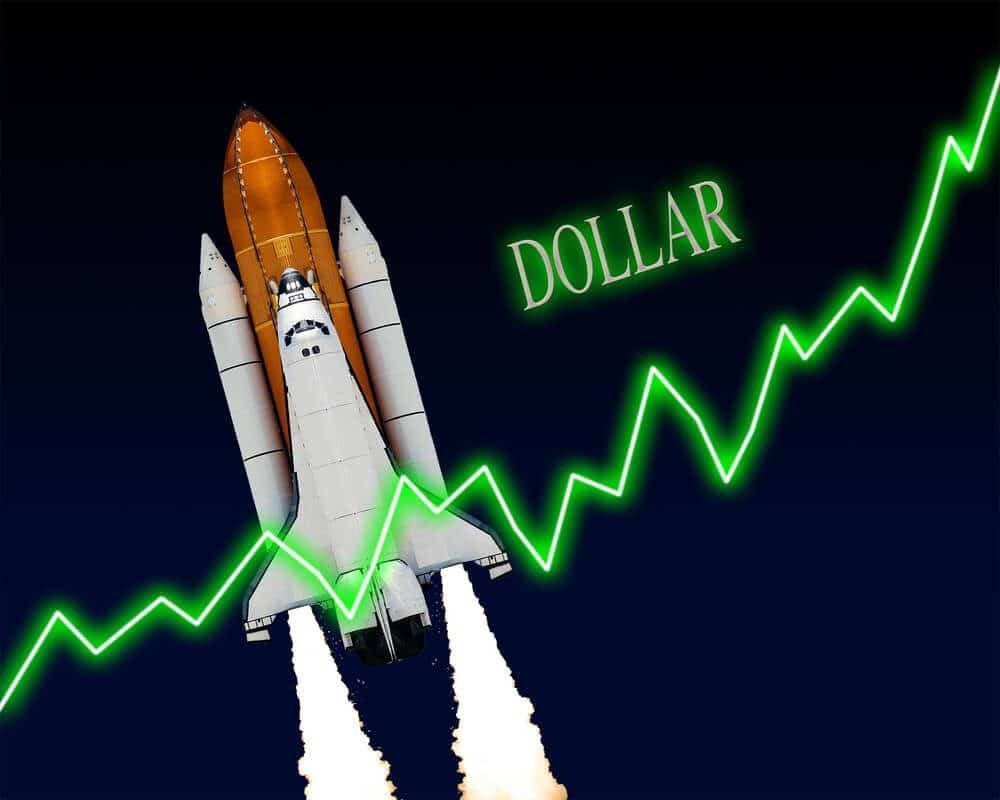 US Dollar raises up like rocket US Dollar raises up like rocket