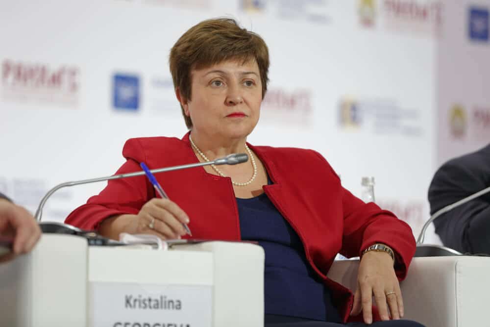 US President Joe Biden and IMF Director Kristalina Georgieva pushing FED Powell to maintain rate hikes and Tighten Fed Funds to a stable level. US President Joe Biden and IMF Director Kristalina Georgieva pushing FED Powell to maintain rate hikes and Tighten Fed Funds to a stable level.