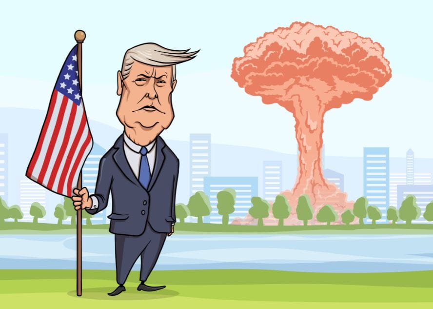 US President Trump bomb blast disaster US President Trump bomb blast disaster