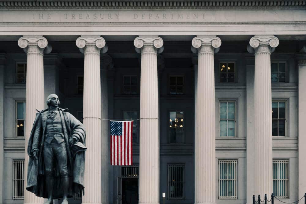 Us Treasury Building Us Treasury Building