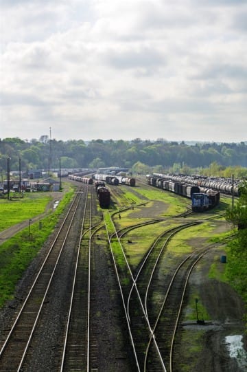 railroad tracks railroad tracks