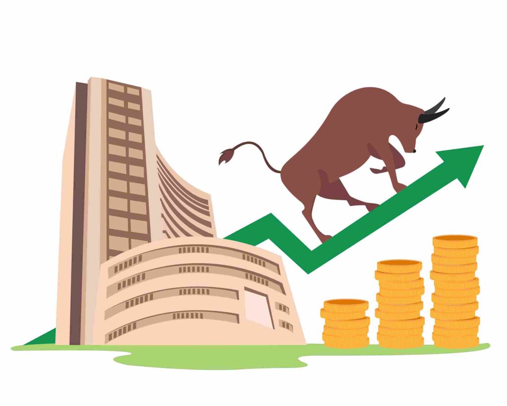 stock market financial asset value and price rising up stock market financial asset value and price rising up